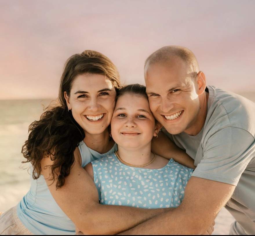 Dr. Alex White with his family